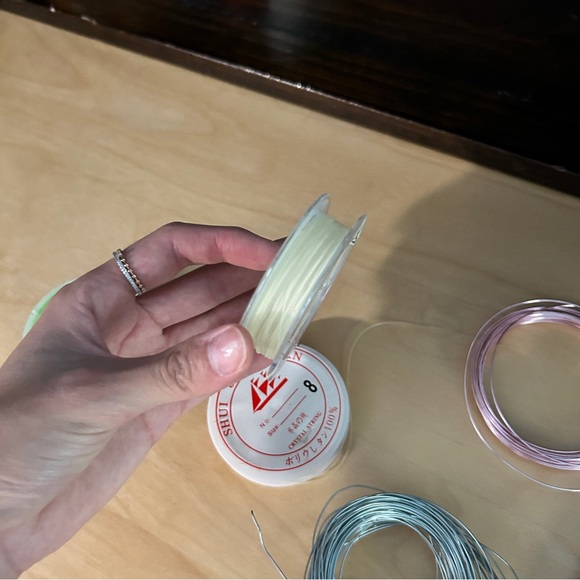 jewelry wires and strings 
most are gently/barely used
for jewelry and such - Picture 5 of 9